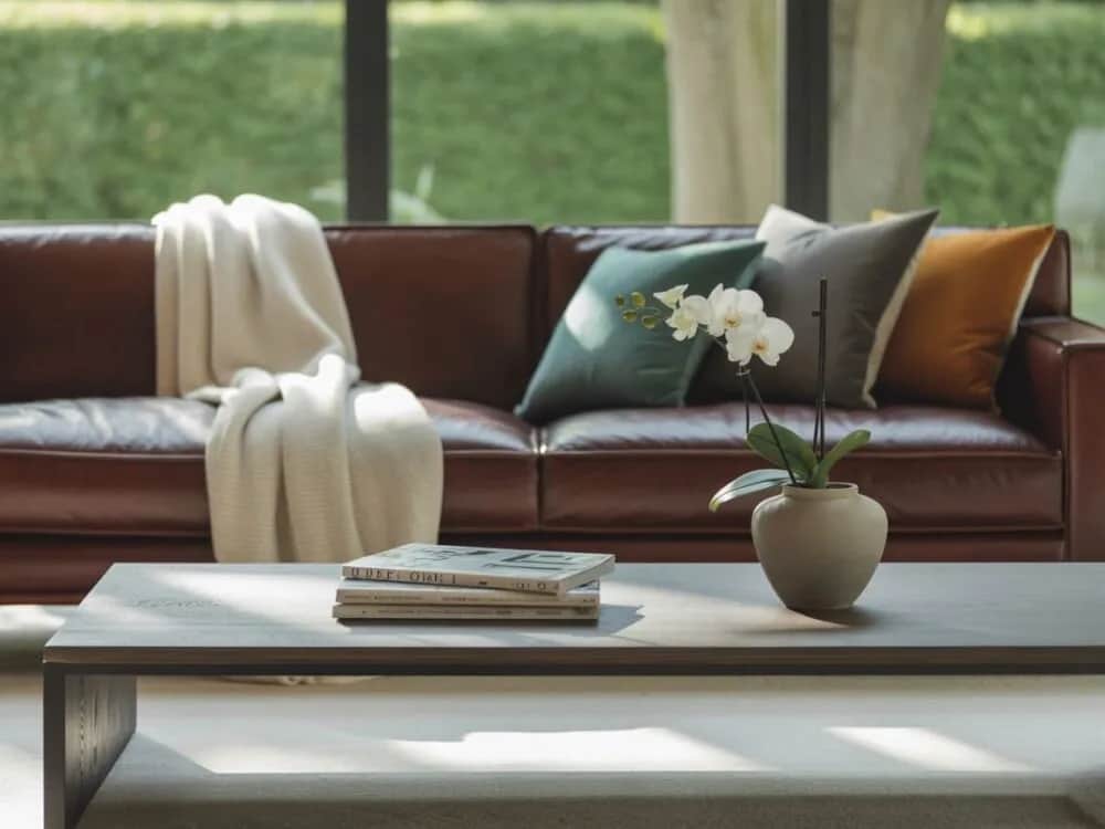 Czym nakryć skórzaną kanapę, aby ją chronić i stylowo odmienić?
