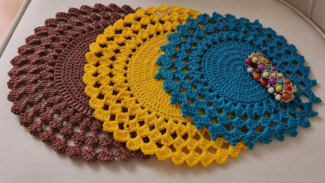 Jak zrobić podkładki na stół na szydełku – proste kroki i porady