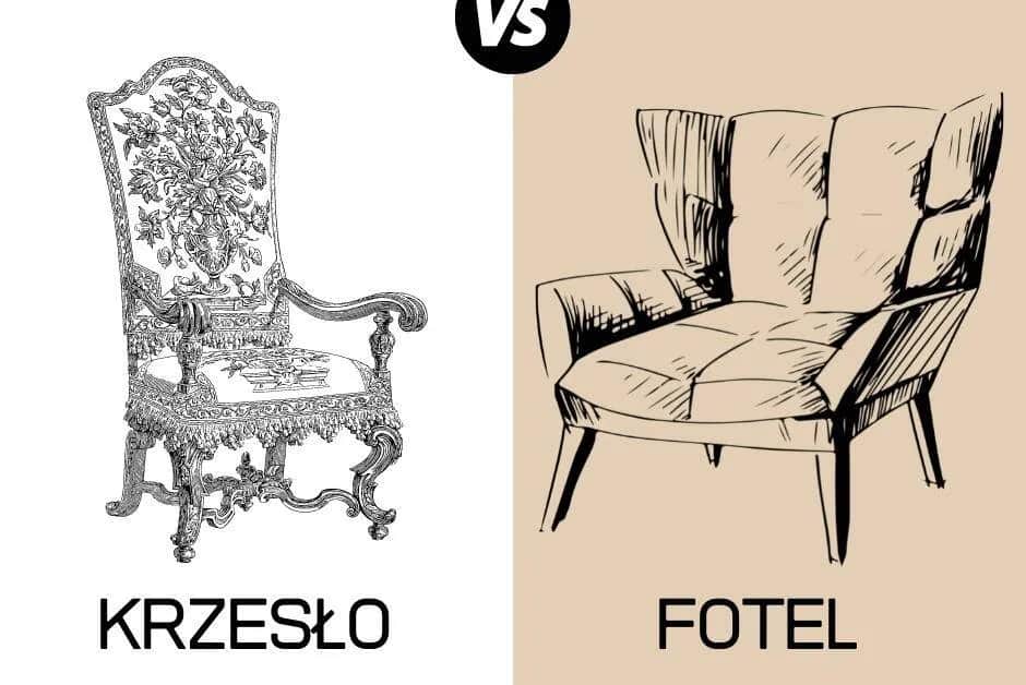 Krzesło jak fotel: Kluczowe różnice, które musisz znać